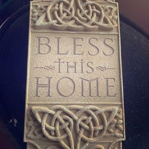 Grasslands Roots Bless This Home Sign